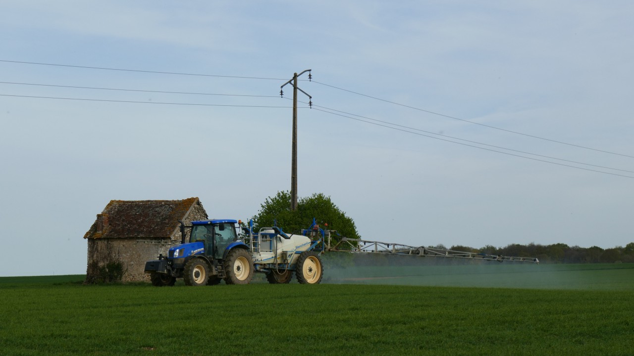 Contamination de l'agriculture bio 